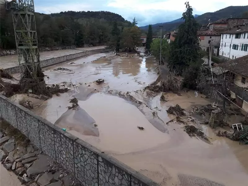 Fiume Tanaro - Parco Gurei - Nucetto alluvione 2020