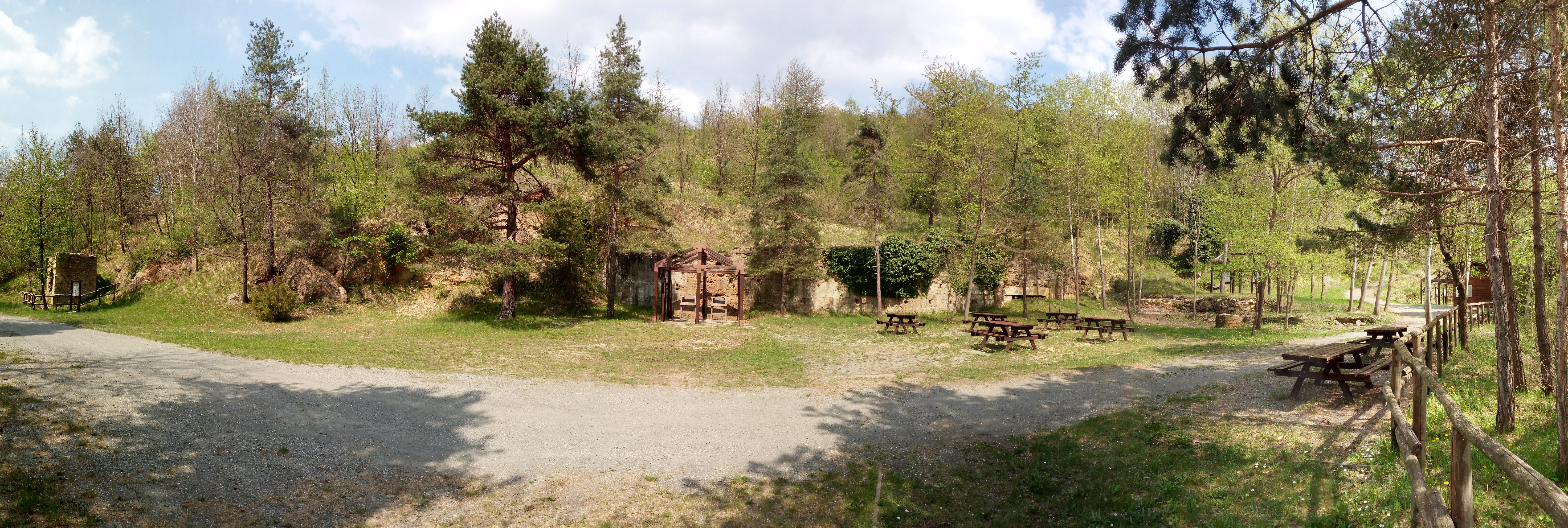 Area Pic-nic della miniera di Nucetto